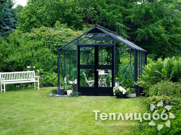 Теплица Juliana Premium Anthracite, ширина 2,96 метра